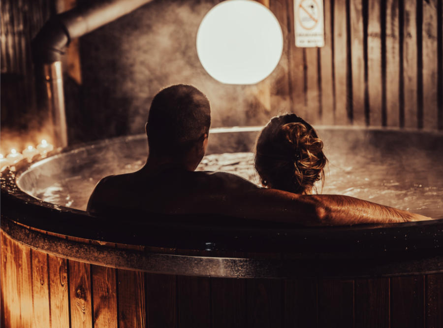 Jacuzzi zewnętrzne i wewnętrzne
